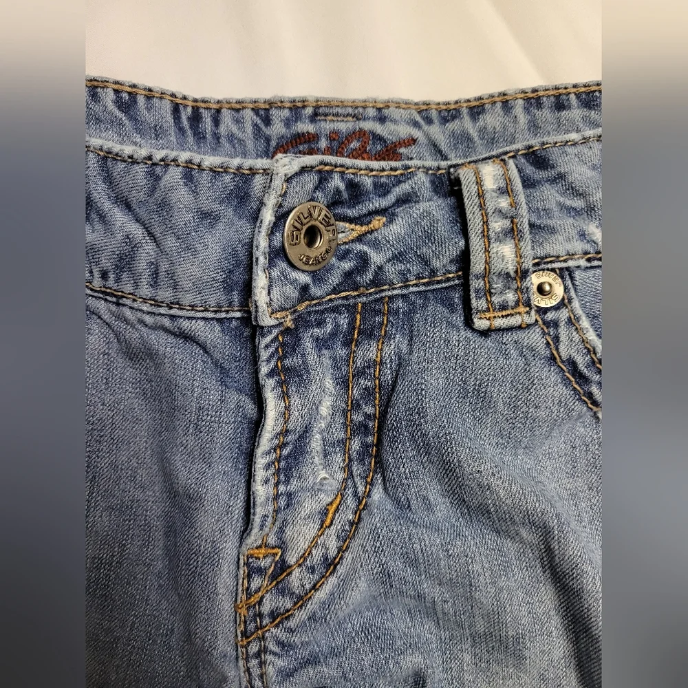 Silver Jeans Womens Jean Shorts Size 26 - Picture 3 of 14